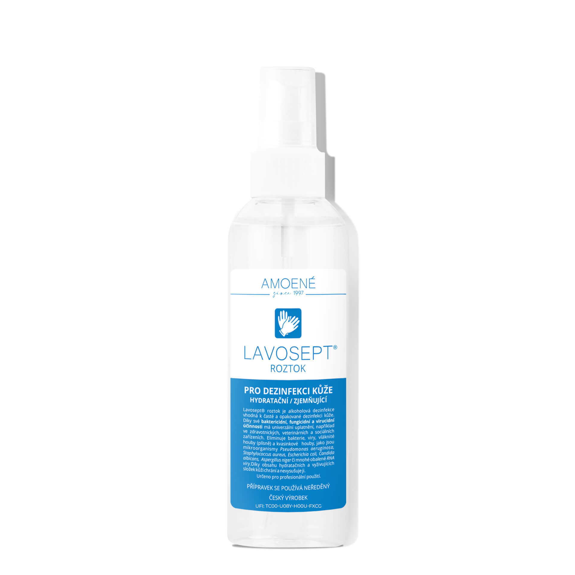 Lavosept® roztok - dezinfekce s vůni citronu, 200 ml (rozprašovač)